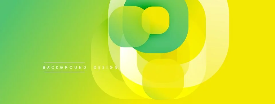 Abstract background with layered translucent gradient shapes イラスト素材
