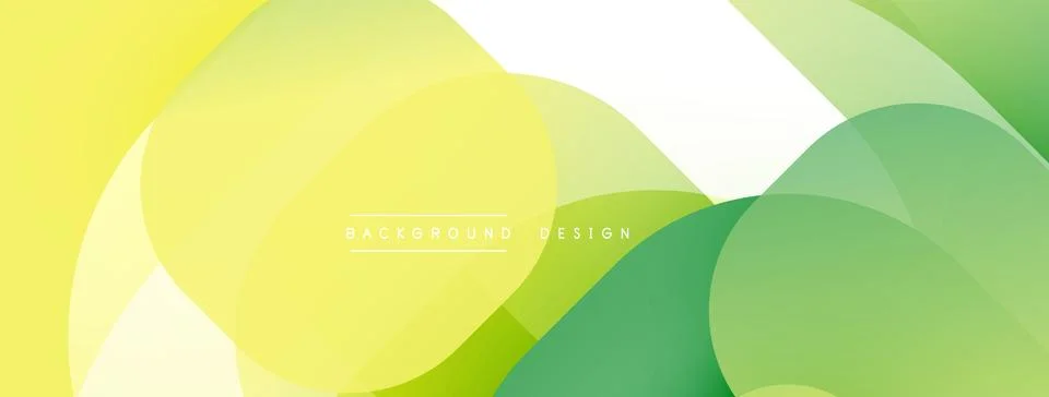 Abstract background with layered translucent gradient shapes Stock Illustration