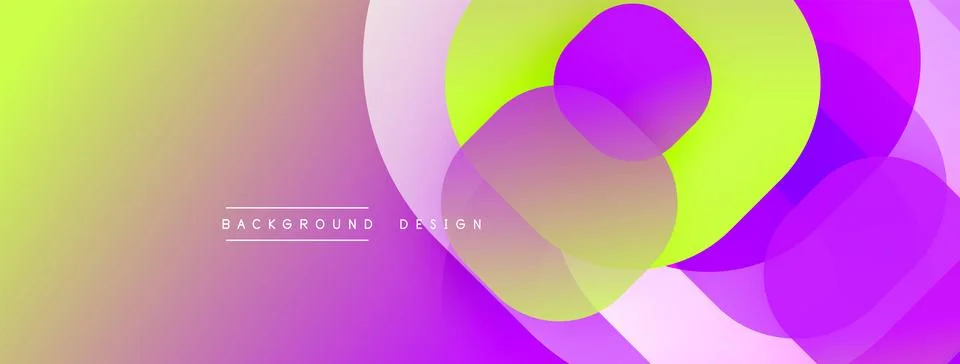 Abstract background with layered translucent gradient shapes 스톡 일러스트