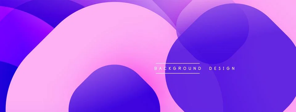 Abstract background with layered translucent gradient shapes 스톡 일러스트