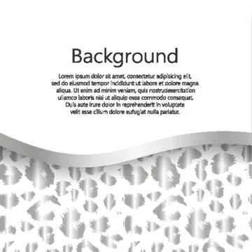 Abstract background with leopard print design. Vector, EPS10 Stock Illustration