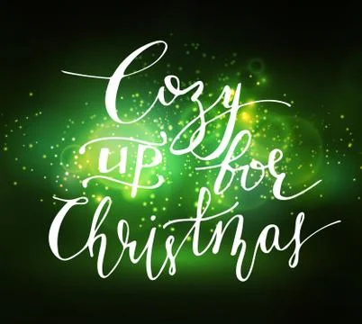 Abstract background with lettering Stock Illustration