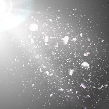 Abstract background with light and bokeh Stock Illustration
