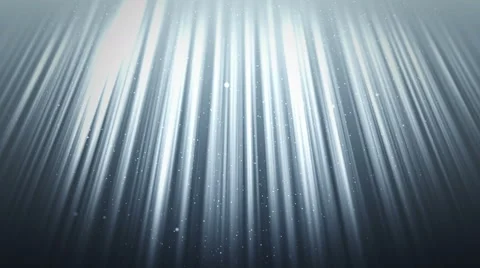 Abstract background with light beams and rising blinking particles. Stock Footage 52510911
