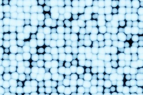 Abstract background with light blue bubble shape pattern Stock Illustration