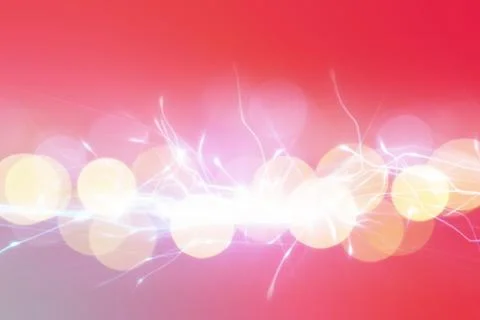Abstract background of light blue shades with glare and bokeh effect. Stock Illustration