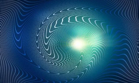 Abstract background light blue twist effect elegant forming spiral pattern Illustrazione stock
