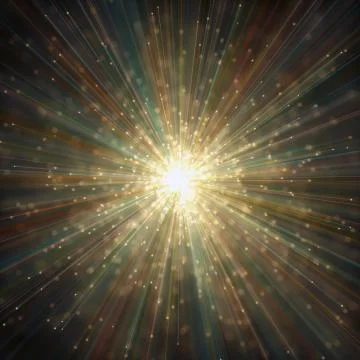 Abstract Background Light Colorful Explosion Illustrazione stock