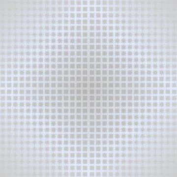Abstract background with light deformed metallic gritty grid on light gray area Stock Illustration