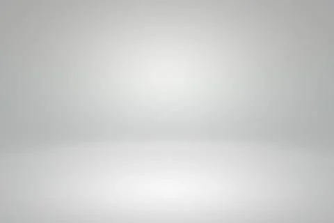 Abstract background light gray gradient studio for backdrop design bokeh Stock Photos