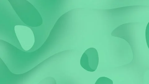 Abstract background in light green shades with soft curves suitable wallpapers Stock Footage 317662929