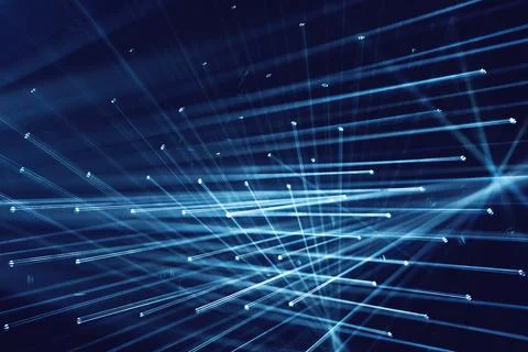 Abstract background of light show Stock Illustration