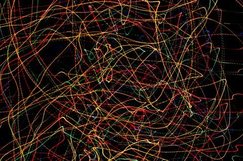 Abstract background of light trail Stock-Fotos