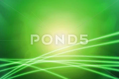 Abstract background with green lens flare Vector Image