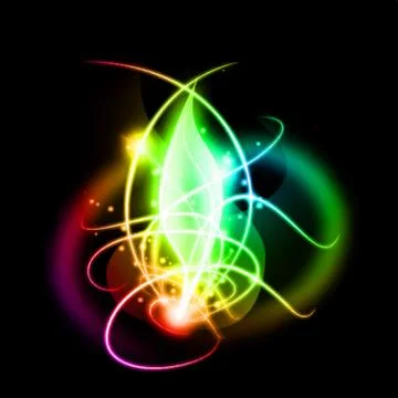 Abstract background with lighting effect. Vector Stock Illustration