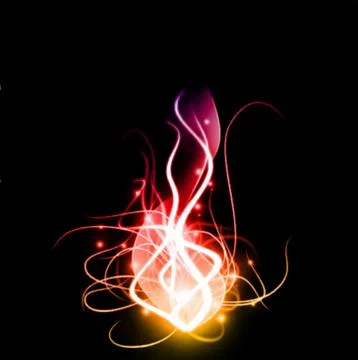 Abstract background with lighting effect. Vector Stock Illustration