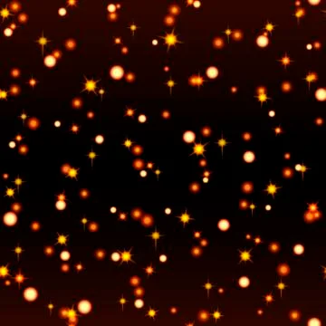 Abstract background with lights and stars Christmas. Vector. Stock Illustration