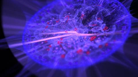 Abstract Background Lights Particles Rays Stock Illustration