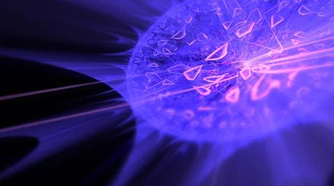 Abstract Background Lights Particles Rays Stock Illustration