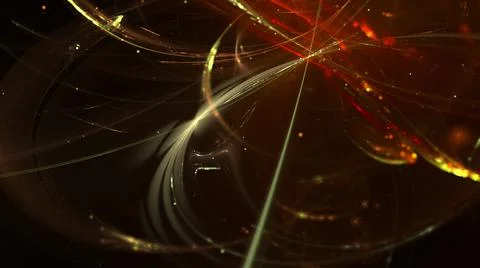 Abstract Background Lights Particles Rays Stock Illustration