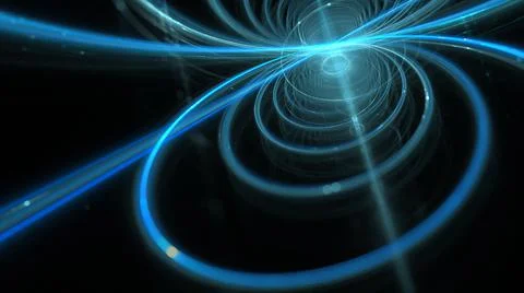 Abstract Background Lights Particles Rays Stock Illustration