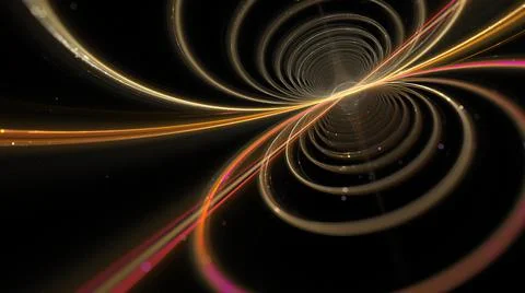 Abstract Background Lights Particles Rays Stock Illustration