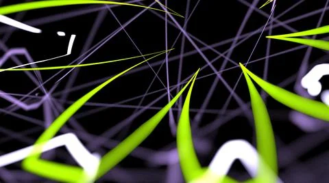 Abstract Background Lights Particles Rays Stock Illustration