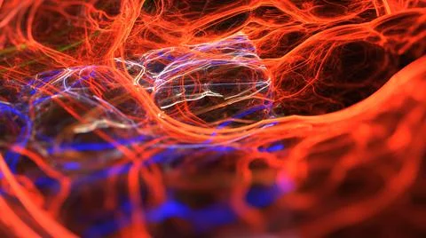 Abstract Background Lights Particles Rays Stock Illustration