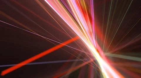 Abstract Background Lights Particles Rays Stock Illustration