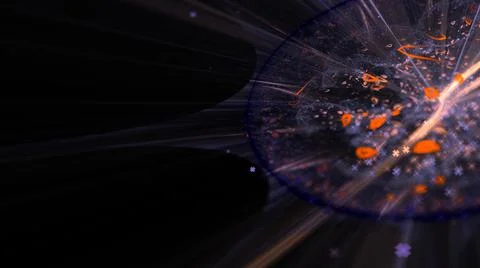 Abstract Background Lights Particles Rays イラスト素材