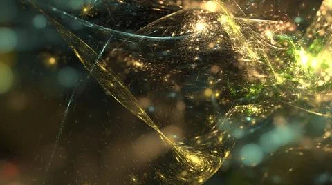 Abstract Background Lights Particles Rays Stock Illustration