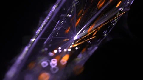 Abstract Background Lights Particles Rays Stock Illustration