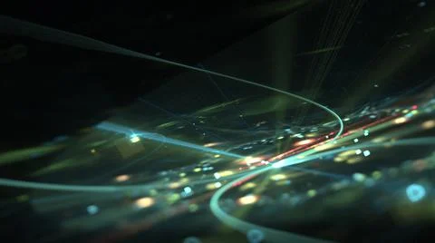 Abstract Background Lights Particles Rays Stock Illustration