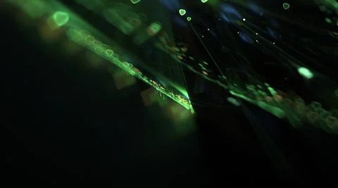 Abstract Background Lights Particles Rays Stock Illustration