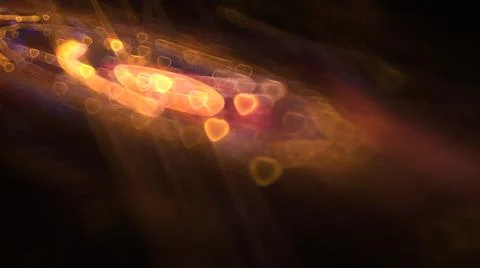 Abstract Background Lights Particles Rays Stock Illustration