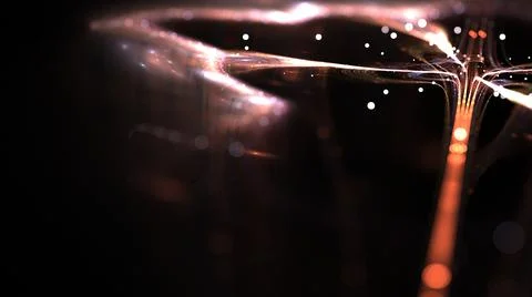 Abstract Background Lights Particles Rays Stock Illustration