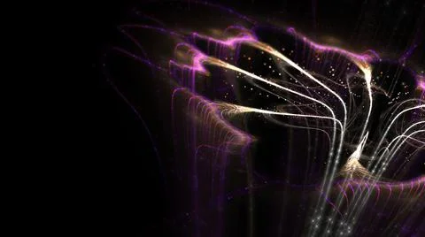 Abstract Background Lights Particles Rays Stock Illustration