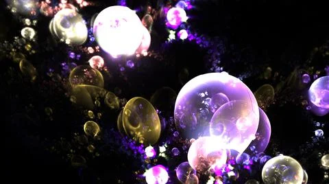 Abstract Background Lights Particles Rays Stock Illustration