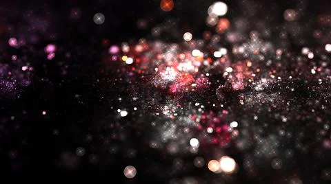 Abstract Background Lights Particles Rays Stock Illustration