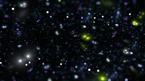 Abstract Background Lights Particles Rays Stock Illustration