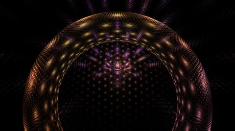 Abstract Background Lights Particles Rays Stock Illustration