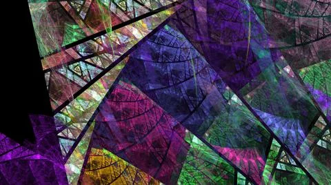 Abstract Background Lights Particles Rays Stock Illustration