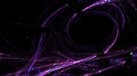 Abstract Background Lights Particles Rays Stock Illustration