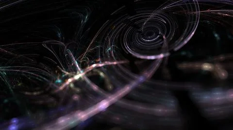 Abstract Background Lights Particles Rays Stock Illustration