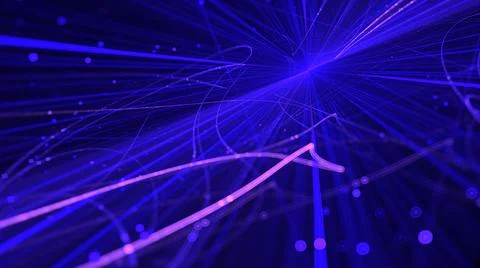 Abstract Background Lights Particles Rays Stock Illustration