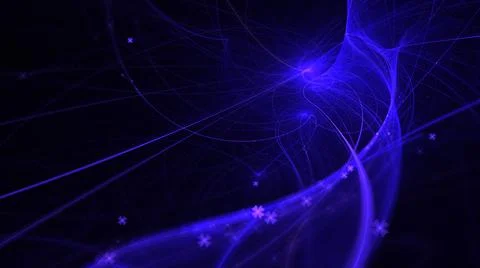 Abstract Background Lights Particles Rays Stock Illustration