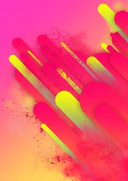 The abstract background with line color and powder Stock Illustration