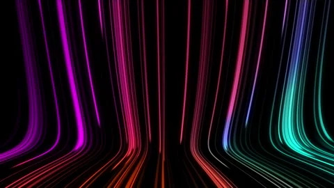 Abstract background with line colorfull. Line loop animation. 動画素材 241400366