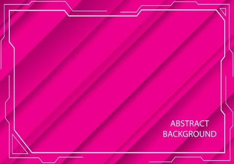 Abstract Background line parallel pink color tone vector illustration Illustrazione stock