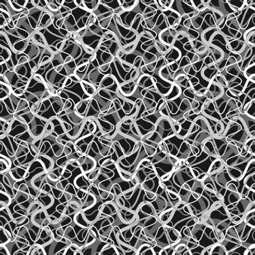 Abstract background. Linear ornament. Seamless wave pattern. Vector texture Stock Illustration